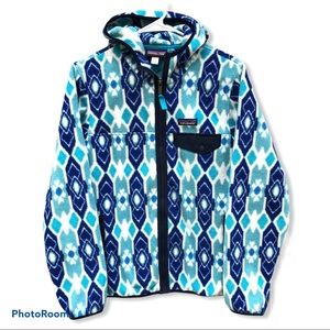 Women’s Patagonia Blue Synchilla Hooded Jacket